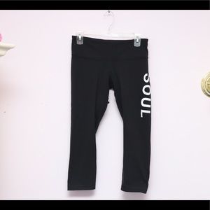 SoulCycle Lululemon Women’s Black Leggings Size 8